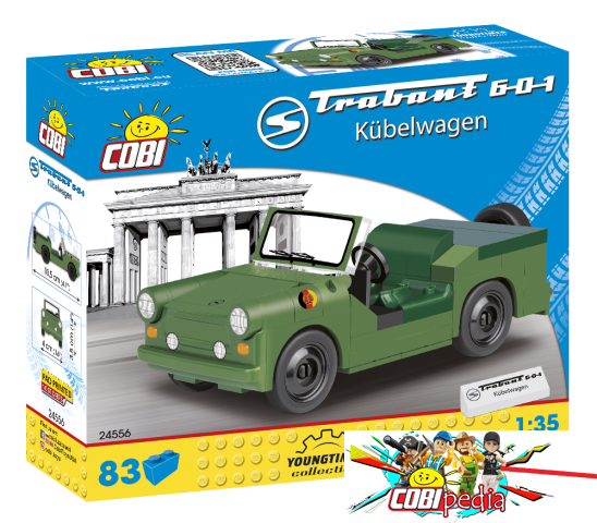 Cobi 24556 S2 Trabant 601 Kübelwagen (2020)